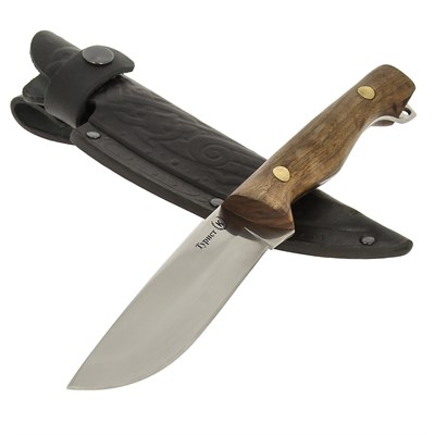 Кизлярский нож разделочный Турист (сталь AUS-8, рукоять орех) - фото 14181