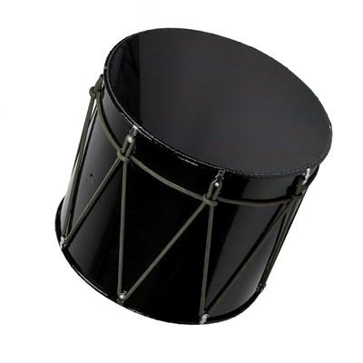 Кавказский барабан профессиональный 34 см черный ПРЕМИУМ - фото 16324