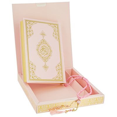 Коран на арабском языке и четки в подарочной коробке (17х24 см) - фото 9698