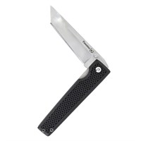 Складной нож Танто (сталь AUS-8, рукоять черный граб)
