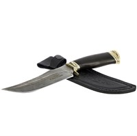 Нож разделочный Секач (дамасская сталь, рукоять граб)