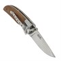 Складной нож Ирбис Кизляр (сталь AUS-8, рукоять орех, стальные притины) 4125