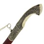 Кинжал (турецкий ятаган) Янычар (ножны мельхиор, натур.кожа) 17359