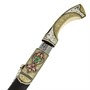 Кинжал (турецкий ятаган) Янычар (ножны – мельхиор, эмаль, натур.кожа) 7387 - фото 15285 Кинжал (турецкий ятаган) Янычар (ножны – мельхиор, эмаль, натур.кожа) 7387 - фото 15285