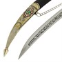 Кинжал (турецкий ятаган) Янычар (ножны – мельхиор, эмаль, натур.кожа) 7387 - фото 15287 Кинжал (турецкий ятаган) Янычар (ножны – мельхиор, эмаль, натур.кожа) 7387 - фото 15287