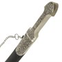 Кинжал (турецкий ятаган) Янычар (ножны мельхиор, натуральная кожа) 6973