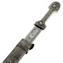 Кавказский кинжал Ирбис №2 (ножны мельхиор) 2067 - фото 8641 Кавказский кинжал Ирбис №2 (ножны мельхиор) 2067 - фото 8641