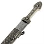 Кавказский кинжал Рагдан №2 (ножны мельхиор) 2153