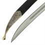 Кинжал Бебут (ножны мельхиор, натур. кожа) 7390