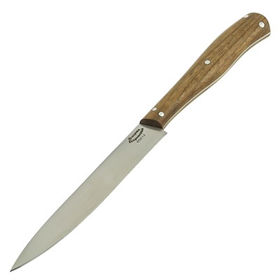 Кухонный нож Стелла-2 (сталь 65Х13, рукоять дерево) - фото 11016