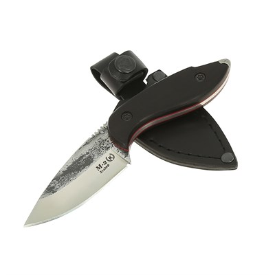 Нож М-2 (сталь Х12МФ, рукоять черный граб) - фото 11139