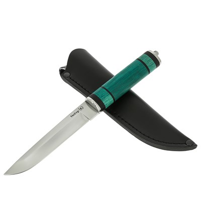 Нож Осетр (сталь Х50CrMoV15, рукоять цветной граб) - фото 12655