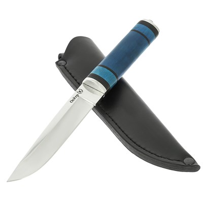 Нож Осетр (сталь Х50CrMoV15, рукоять цветной граб) - фото 12760
