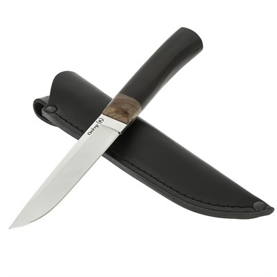 Нож Осетр (сталь Х50CrMoV15, рукоять орех) - фото 12788