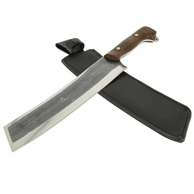 Нож Мачете-2 (сталь 65Х13, рукоять орех) - фото 12854
