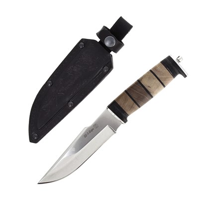 Кизлярский нож разделочный Ш-5 Барс (сталь AUS-8, рукоять орех) - фото 13292