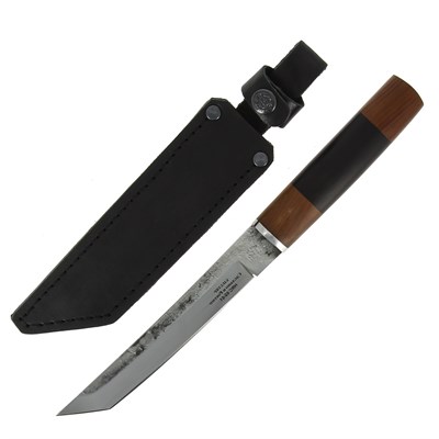 Разделочный нож Самурай (сталь Х12МФ, рукоять орех) - фото 13550