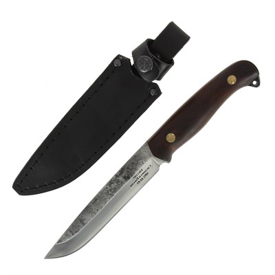Разделочный нож Осетр (сталь Х12МФ, рукоять орех) - фото 13552