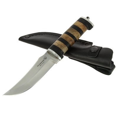 Кизлярский нож разделочный Озерный (сталь Х50CrMoV15, рукоять орех) - фото 13640