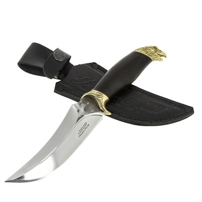 Разделочный нож Ястреб (сталь Х12МФ, рукоять граб) - фото 13806