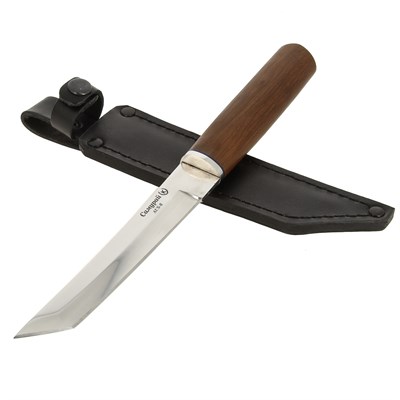 Кизлярский нож разделочный Самурай (сталь AUS-8, рукоять орех) - фото 14169
