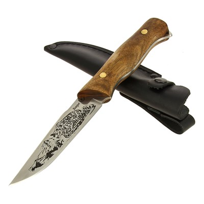 Нож Барс (сталь Х50CrMoV15, рукоять орех) - фото 14261