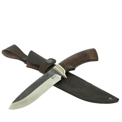 Нож Скиф (сталь 95Х18, следы ковки, рукоять венге) - фото 16331