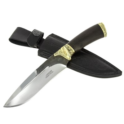 Разделочный нож Тайга (сталь Х12МФ, рукоять граб) - фото 16665