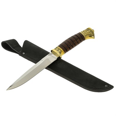 Нож Витязь (сталь 95Х18, рукоять венге) - фото 17104