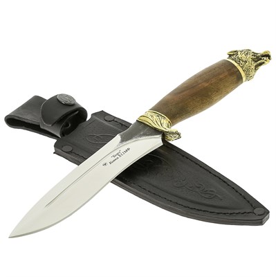 Нож Борз (сталь Х12МФ, рукоять граб) - фото 17132