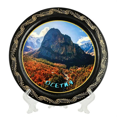 Сувенирная тарелочка Осетия - фото 8275