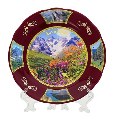 Сувенирная тарелочка Дагестан - фото 8334