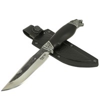 Нож Барс (сталь Х12МФ, рукоять черный граб)
