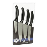 Набор кухонных ножей Квартет Кизляр (сталь AUS-8, рукоять эластрон)