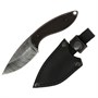 Разделочный нож М-2 (дамасская сталь, рукоять черный граб) - фото 11282
