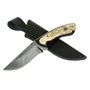 Нож Лиса-2 (дамасская сталь, рукоять карельская береза) - фото 12259