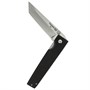 Складной нож Танто (сталь D2, рукоять черный граб) - фото 12299