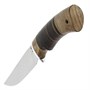 Нож Путник-1 (сталь 95Х18, рукоять наборная кожа, орех) 16900 - фото 12523