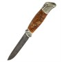 Нож Финка НКВД (дамасская сталь, рукоять стабилизированная карельская береза) 17374