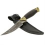 Нож Рысь (дамасская сталь, рукоять граб) - фото 12872