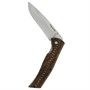 Складной нож Гюрза (сталь Х50CrMoV15, рукоять орех) - фото 12981