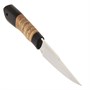 Нож Игла-2 (сталь 95Х18, рукоять черный граб, береста) 18895