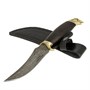 Кизлярский нож разделочный Ястреб (дамасская сталь, рукоять граб) - фото 13894