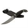 Кизлярский нож разделочный Аспид (дамасская сталь, рукоять черный граб) - фото 14221