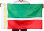 Флаг Чеченской Республики (70x105 см) - фото 14559
