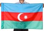 Государственный флаг Азербайджана (70x105 см) - фото 14741