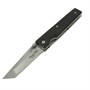 Складной нож Танто (сталь Х12МФ, рукоять черный граб) - фото 15328