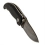 Кизлярский нож складной Спутник (дамасская сталь, рукоять черный граб) 7892