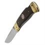Складной нож Лань (сталь 95Х18, рукоять венге, латунь) 15571