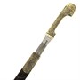 Кавказская шашка Шамиль (ножны – латунь и натур.кожа) 6497